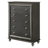 Kaitlyn Metallic Gray Chest Model 27286 By ACME Furniture